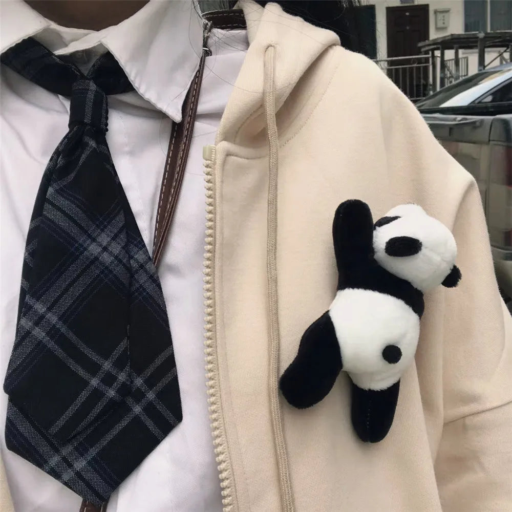 Panda Brooch Plush Toy Cartoon Doll Schoolbag Clothing Accessory