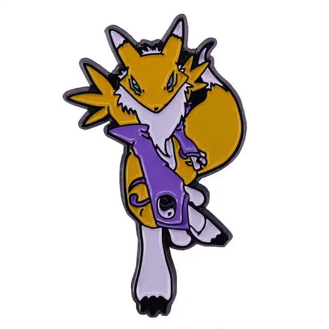 Digimon Adventure Enamel Pins Metal Brooch Badge Fashion Accessory