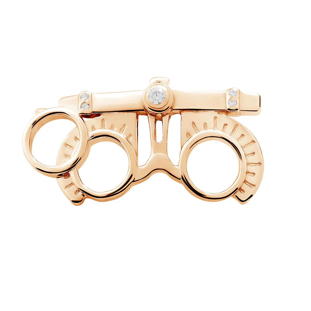Ophthalmology Myopia Test Brooch Pin Medical Lapel Badge Jewelry Gift