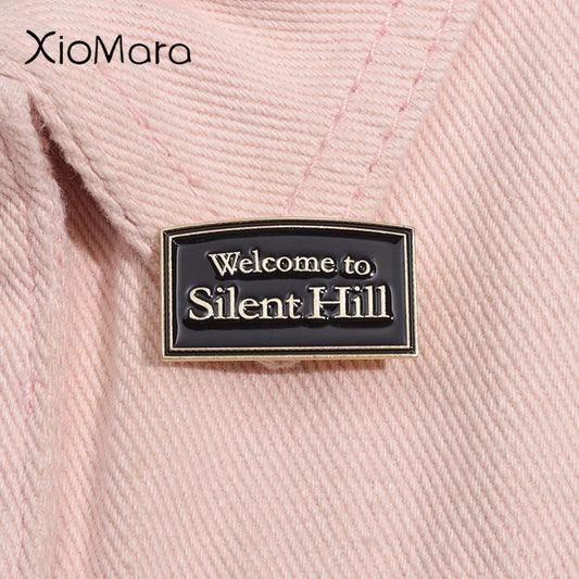 Silent Hill Enamel Pin Horror Game Brooch Lapel Badge Jewelry Gift