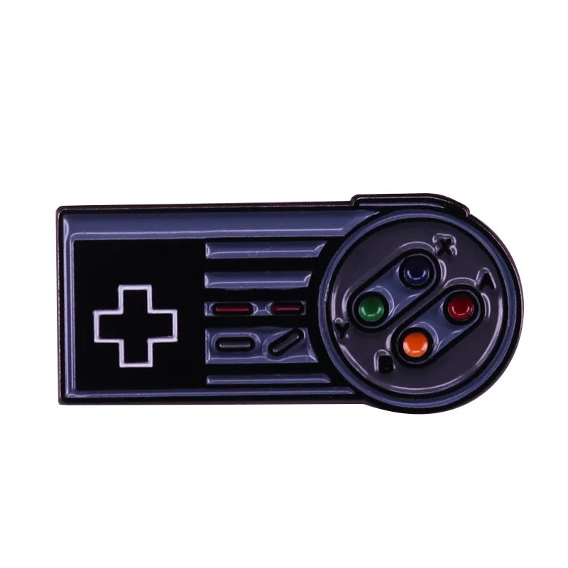 DZ2725 Vintage Game Enamel Pin Brooch Lapel Badge Fashion Accessory