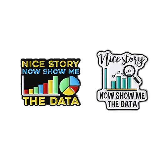 Data Scientist Enamel Pin Funny Brooch Lapel Badge Gift