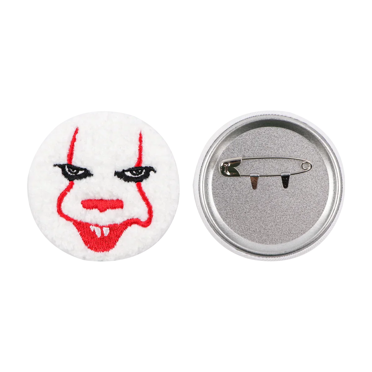 Halloween Clown Button Pins Brooch Lapel Badges for Clothes Bags Accessories Gift