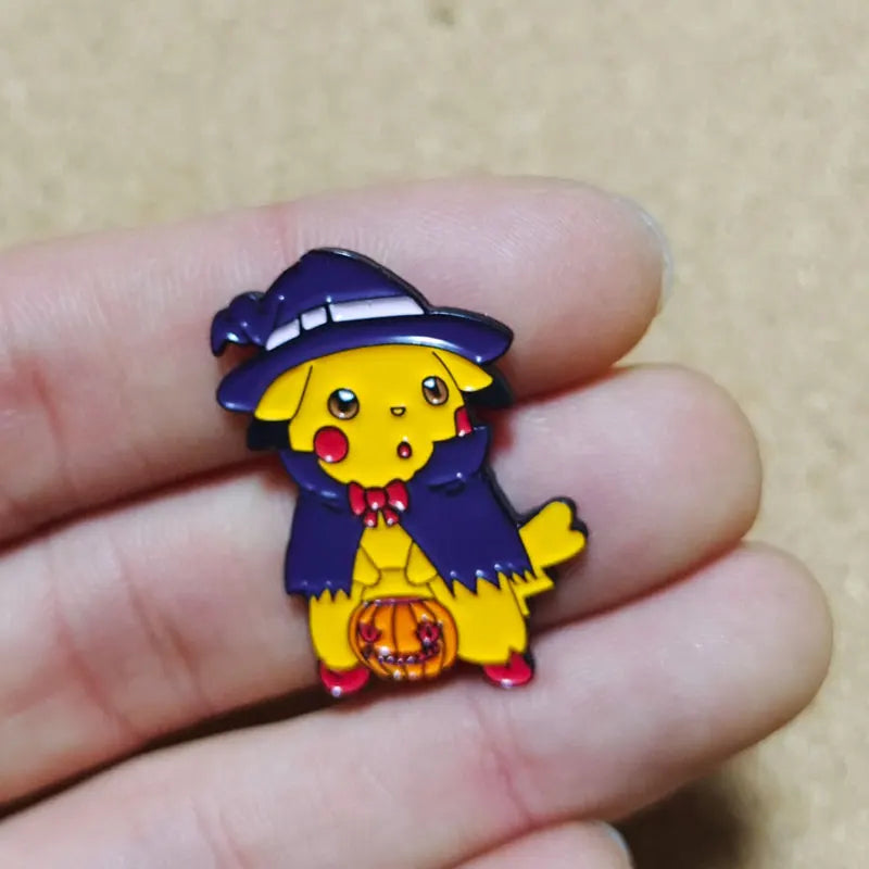 Pokemon Anime Hard Enamel Pin Pikachu Bulbasaur Lapel Badge Jewelry Accessory