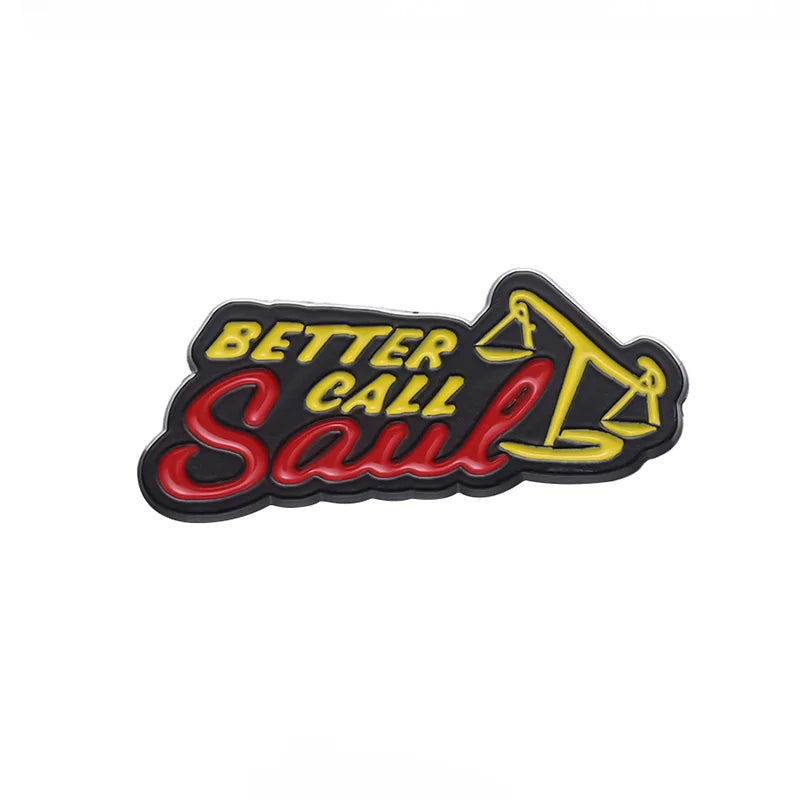 Hot TV Show Enamel Pins Balance Scales Brooch Jewelry for Backpack Clothes Gift