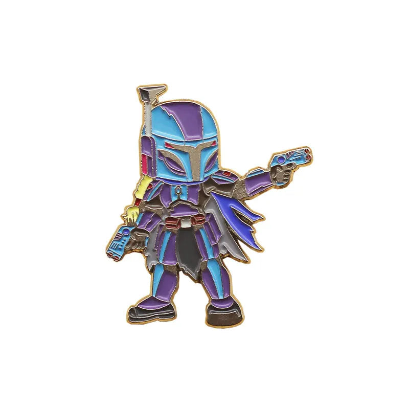 Anime Enamel Pin Lapel Badges Manga Brooches Fashion Jewelry Gifts