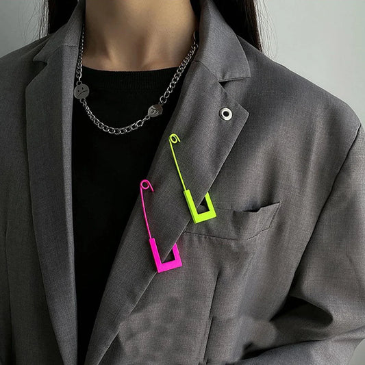 Fluorescent Pin Corsage Brooch for Women - Sweater, Hoodie, Bag, Scarf, Hat Accessory