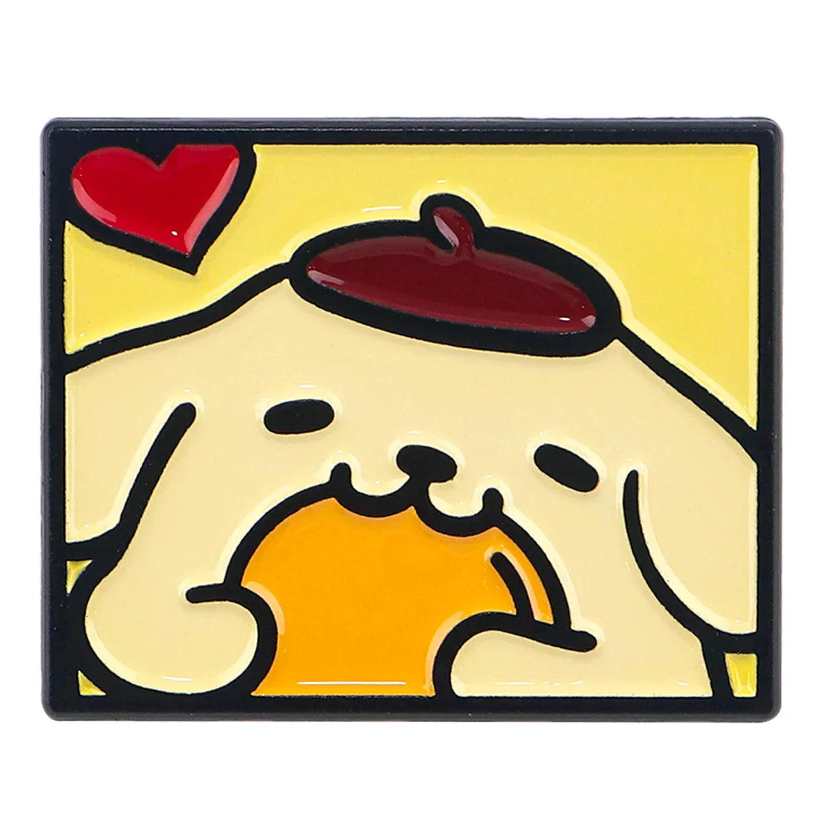Cute White Dog Enamel Pin Kawaii Brooch Lapel Badge Jewelry Gift