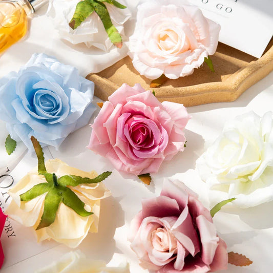 Silk Rose Wedding Arch Decor Artificial Flower Wreath Party Props Wholesale