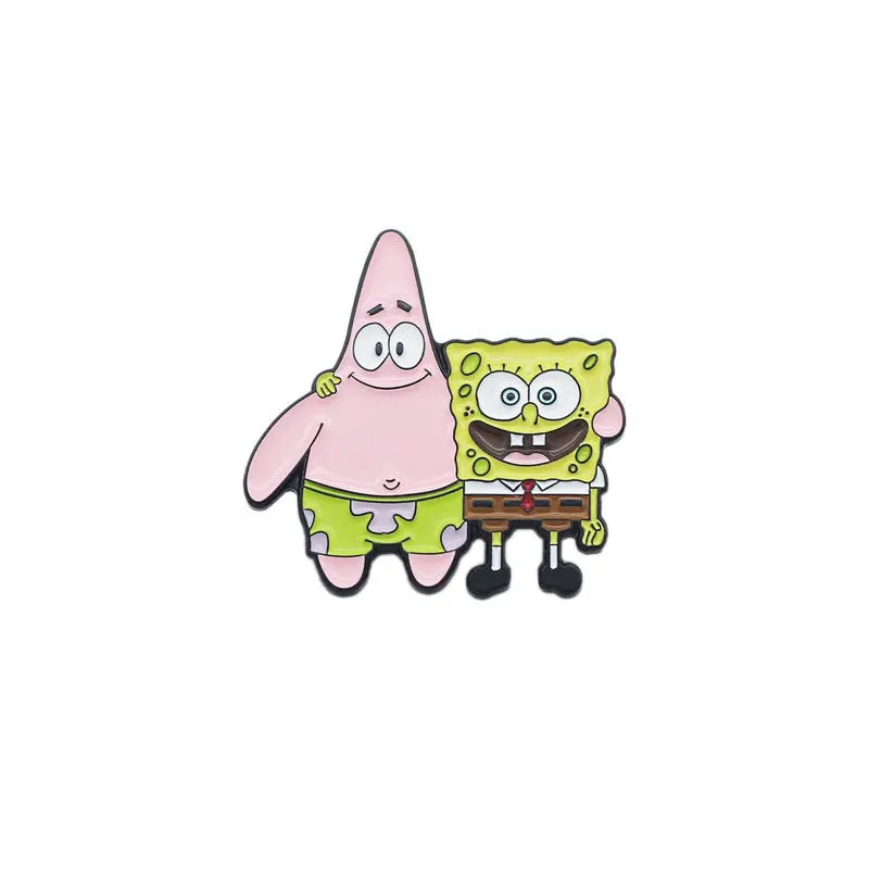 SpongeBob Patrick Enamel Pin Badge Jewelry Backpack Brooch