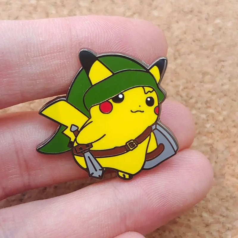 Pikachu Enamel Pin Brooch for Backpacks Jewelry Accessories