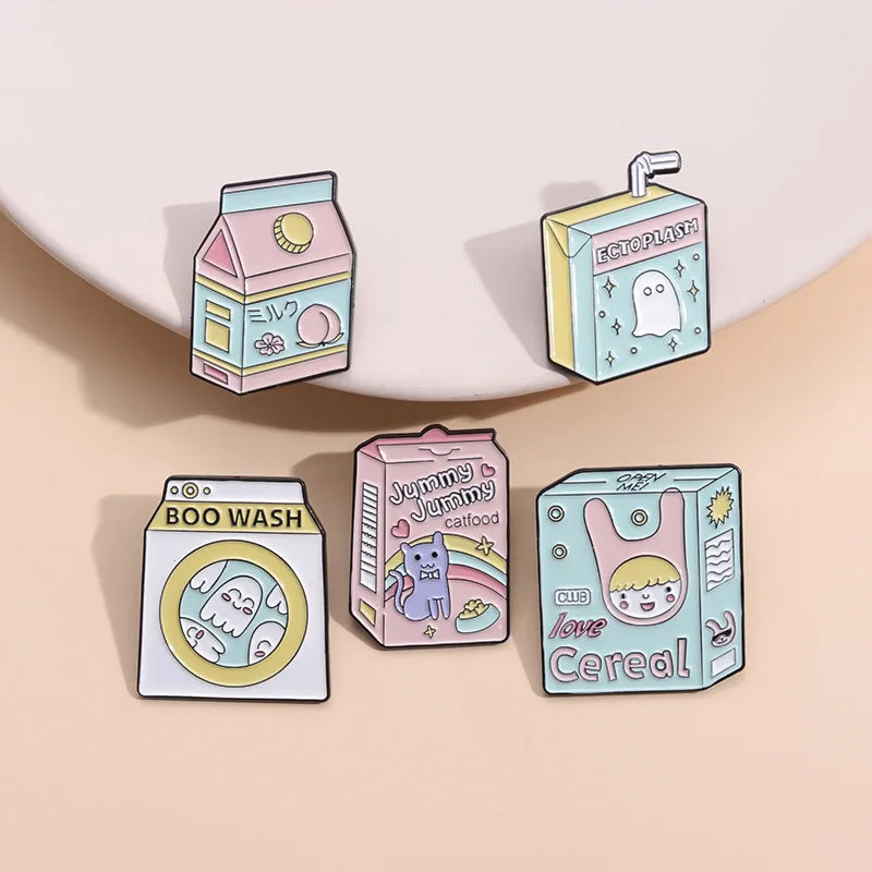 Anime Love Enamel Brooch Pin Jewelry Accessories
