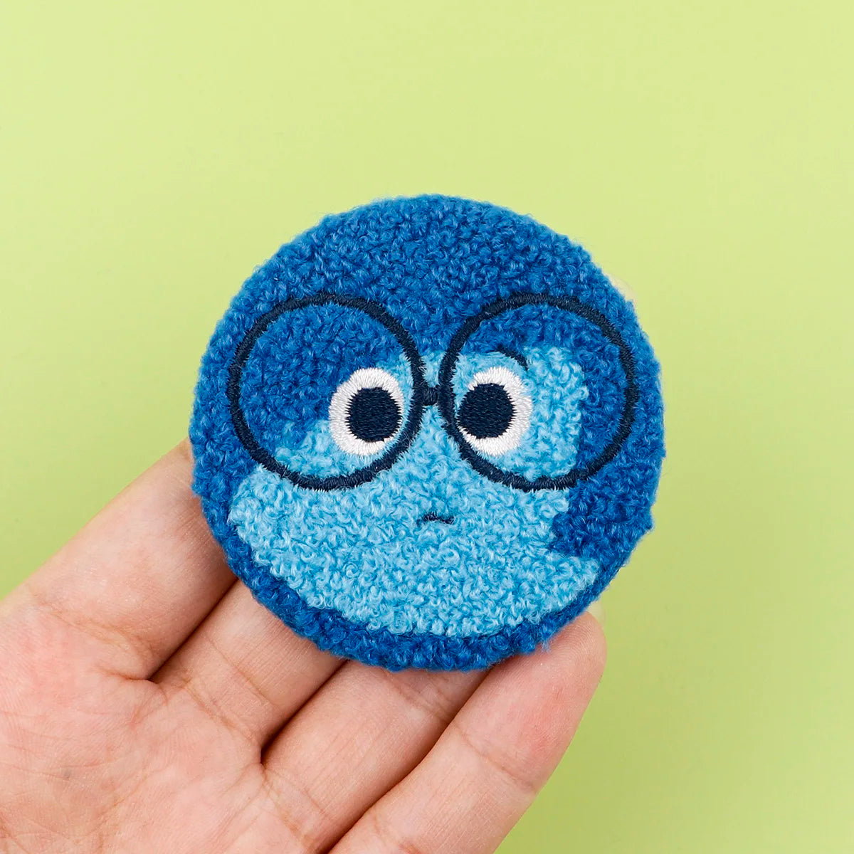 Emotion Cartoon Button Pins Brooch Embroidery Lapel Badges for Clothes Backpacks Accessories Gift