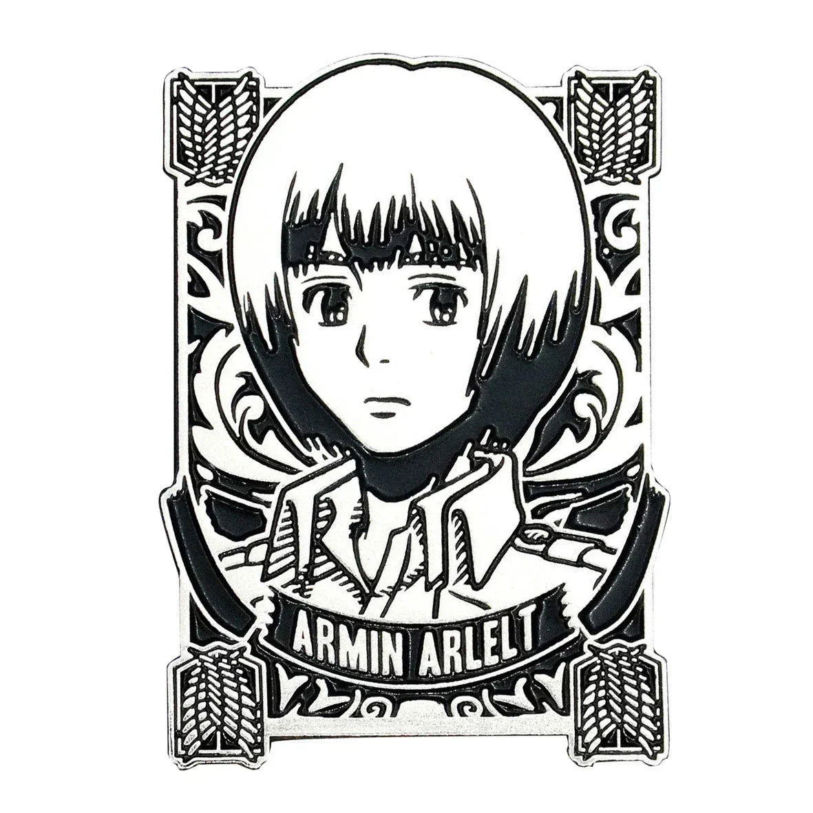 Attack On Titan Levi Ackerman Enamel Pin Lapel Brooch