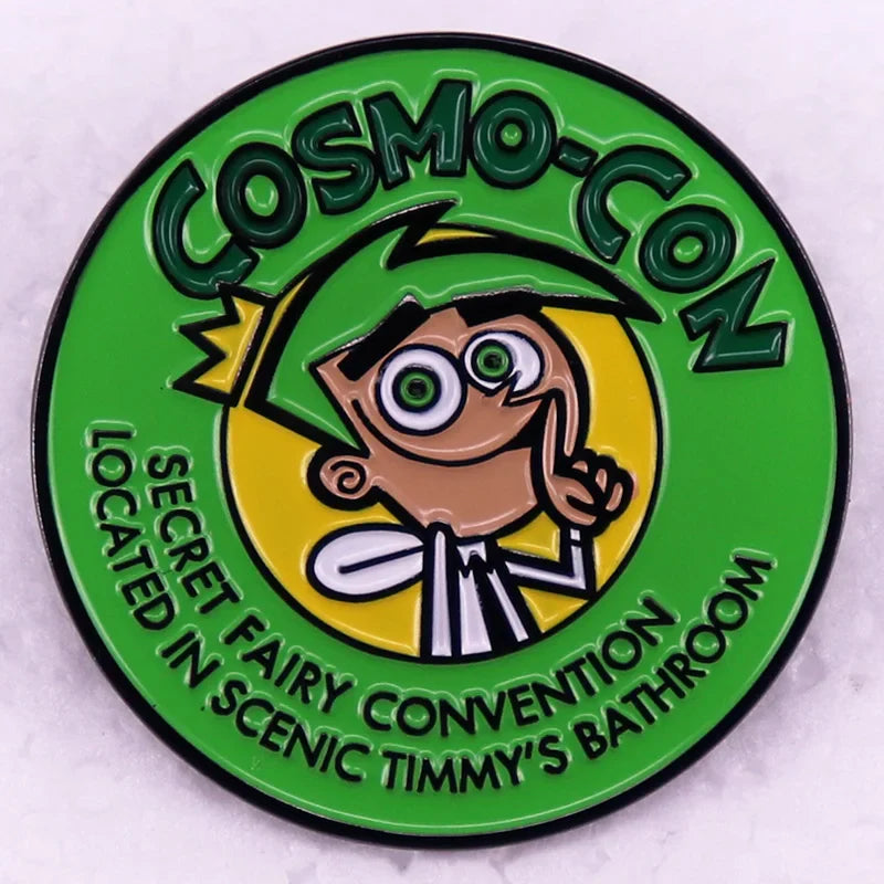 Fairly Odd Parents Cosmo Enamel Pin Brooch Jewelry Gift