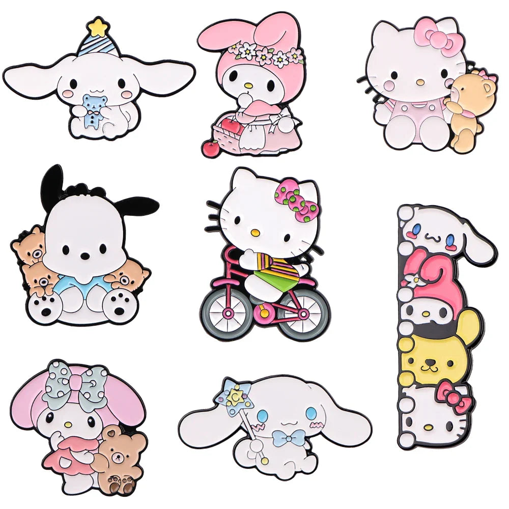 Lovely Angle Cartoon Enamel Pin Cute Lapel Brooch Badge Jewelry Gift