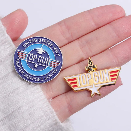 Space Shuttle Enamel Pin Denim Backpack Badge Jewelry