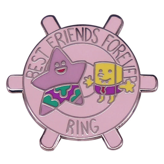 SpongeBob Best Friends Forever Enamel Pin
