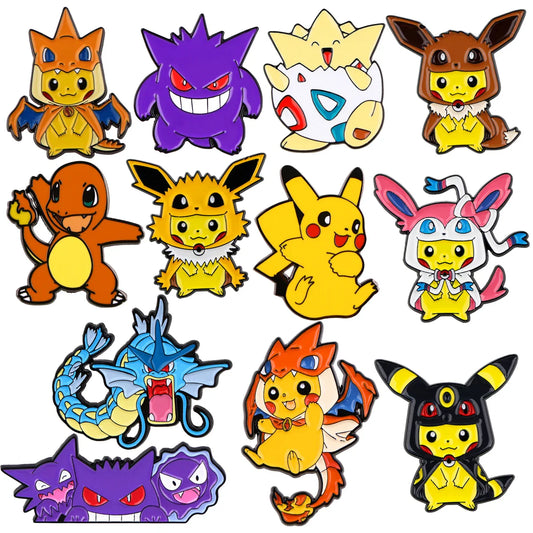 Anime Enamel Pin Brooches for Women Lapel Pins Backpack Accessories Jewelry Gifts