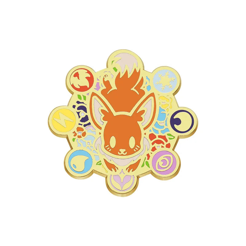 Groudon & Kyogre Cartoon Enamel Pins for Backpacks & Clothes