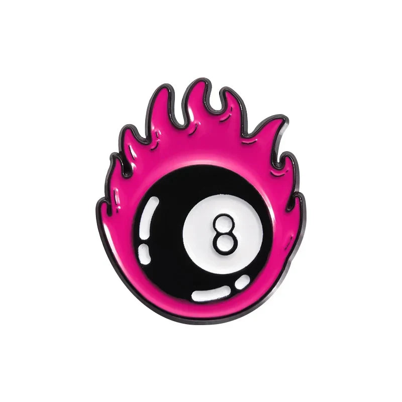 Pink Horror Coffin Enamel Pins Halloween Brooch Lapel Badge Punk Jewelry Wholesale