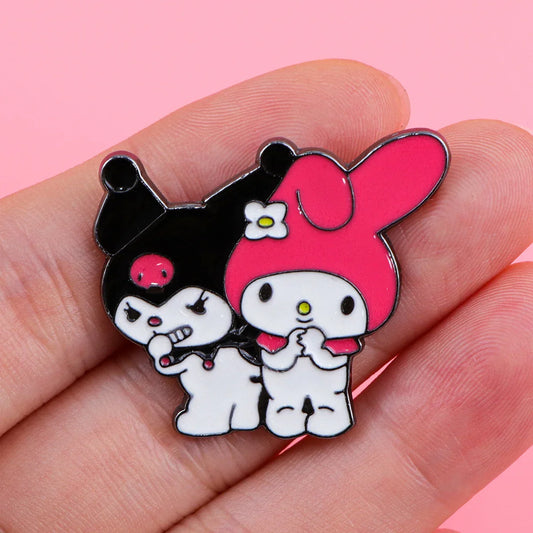 Cute Cartoon Enamel Pins Brooches for Women Clothing Backpack Lapel Badge Jewelry Gifts