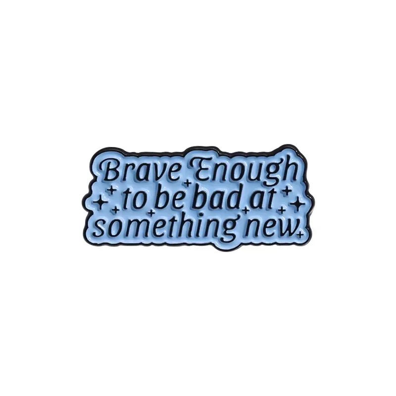 Panic No Disco Enamel Pins Funny Cartoon Brooches Lapel Badge Jewelry