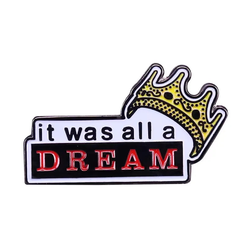Pop Rock Band Pin Brooch Punk Metal Badge Jewelry Gift Accessories