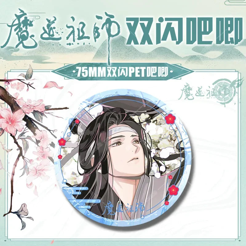 Mo Dao Zu Shi Lan Zhan Enamel Pin Anime Brooch for Clothes Backpack