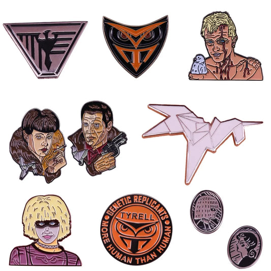 Hard Enamel Killer Replicator Pins Unicorn Badge Lapel Brooches Jewelry Gifts Wholesale