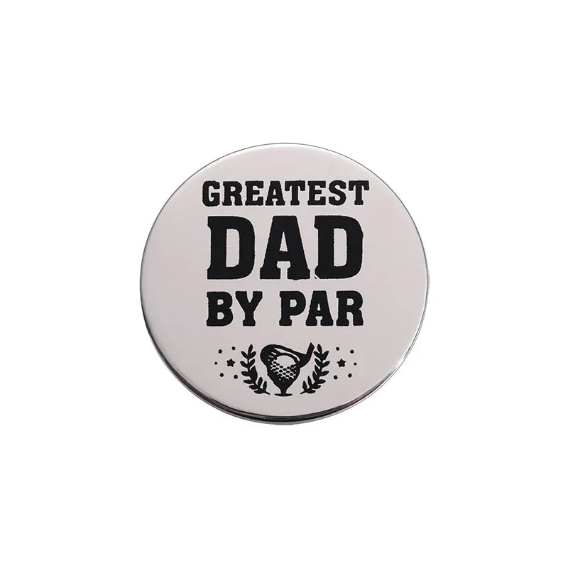 Golf Hat Clip 0.9" Swing Hard Metal Pin Gift