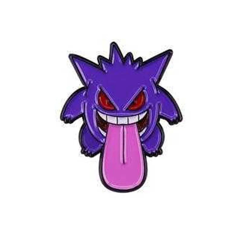 Gengar Enamel Pin Anime Lapel Badge Fashion Jewelry Accessory