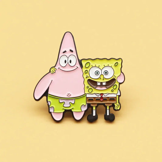 SpongeBob Patrick Enamel Pin Badge Jewelry Backpack Brooch