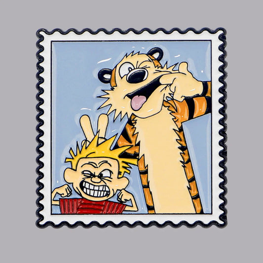 Cute Tiger Enamel Pins Cartoon Brooch Lapel Badge Animal Jewelry Gift