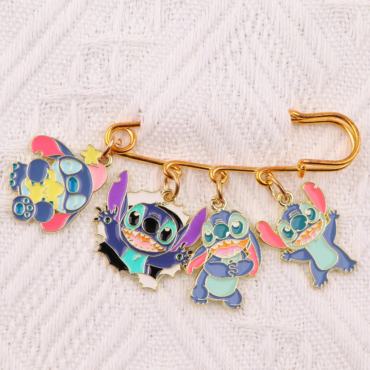 Kawaii Monster Enamel Pin Brooch for Backpacks and Clothes Jewelry Gifts