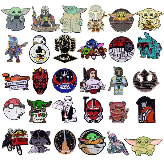 Anime Enamel Pin Lapel Badges Manga Brooches Fashion Jewelry Gifts