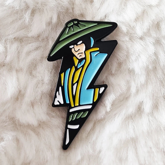 Mortal Kombat Raiden Enamel Pin