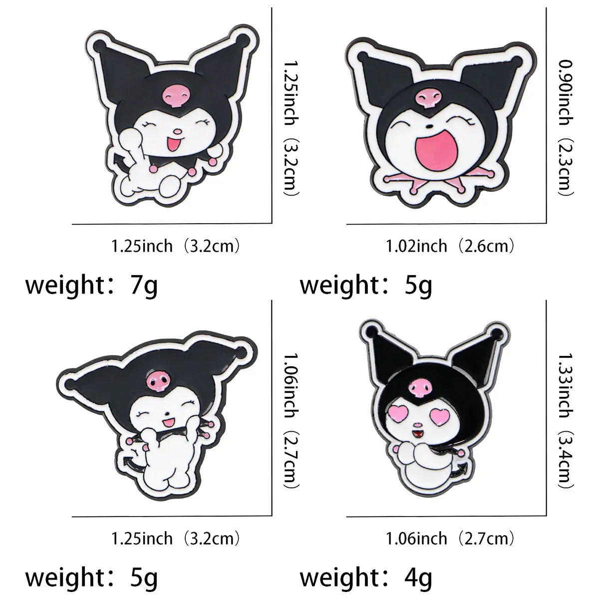 Cute Kitty Enamel Pin Lapel Badge for Backpacks and Clothes