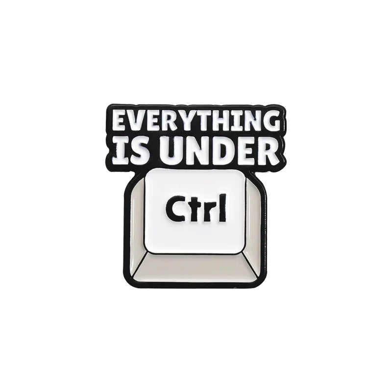Custom Enamel Pins for Programmers - Funny Lapel Badges & Brooches Gift