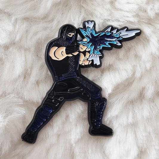 Mortal Kombat Arcade Game Enamel Pin