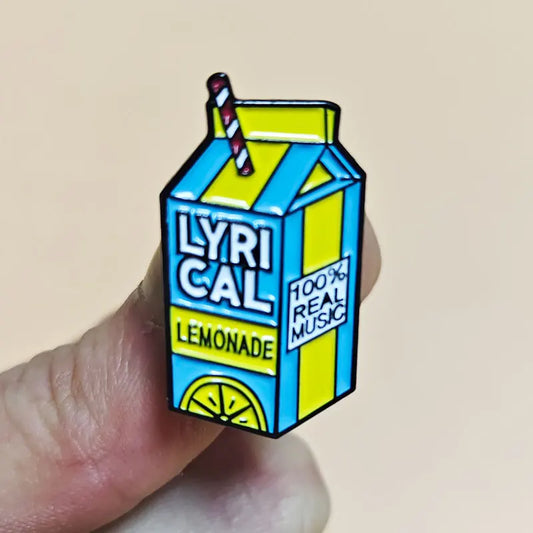 Juice Wrld Lyrical Lemonade Enamel Pins Brooch Lapel Badges Fashion Jewelry Gifts