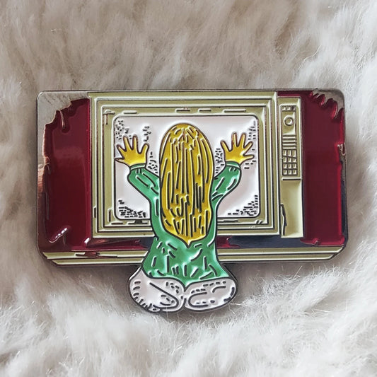 Poltergeist Horror Enamel Lapel Pin