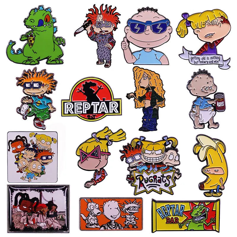 Rugrat Games Enamel Pin Brooch for Clothes, Backpack, Briefcase, Gifts