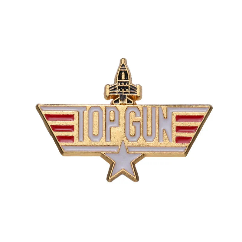 Top Gun Enamel Pin Navy Fighter Squadron Badge