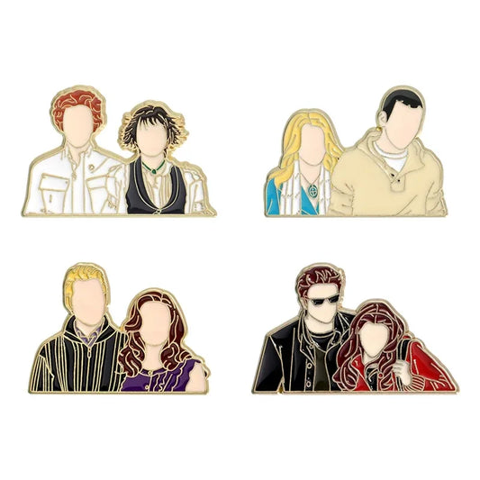 Vampire Halloween Movie Enamel Pins Brooches Badges Jewelry Gifts
