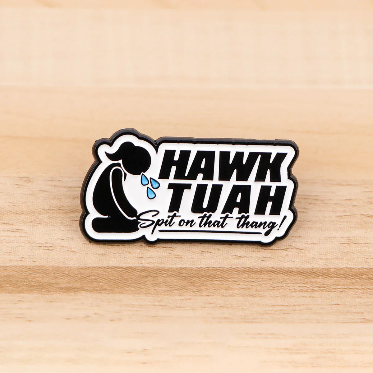 HAWK TUAH Enamel Pin Brooches for Clothes, Backpacks, Hats, Lapel Pins
