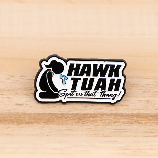 HAWK TUAH Enamel Pin Brooches for Clothes, Backpacks, Hats, Lapel Pins