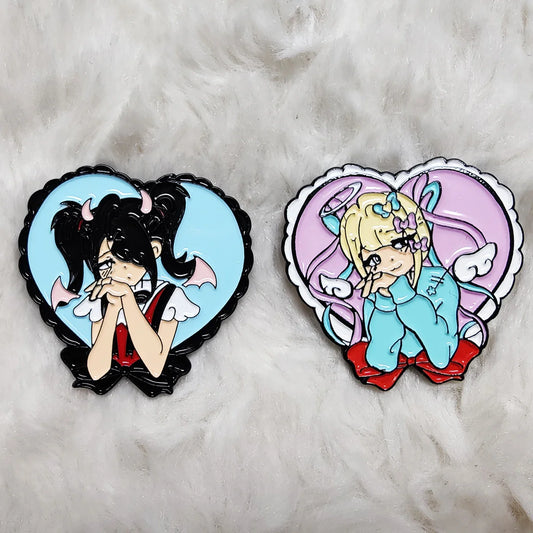 Needy Girl Overdose Ame-chan KAngel Anime Enamel Pin