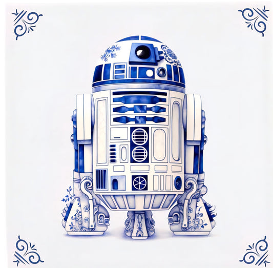 Droid in Blue