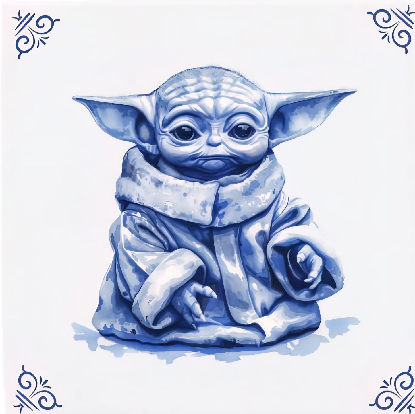 Grogu in Blue